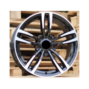 BMW Style 5480 8x18 5x112 ET30 Black Face Machined