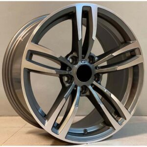 BMW Style 5480 9x18 5x120 ET40 Gun Metal Face Machined