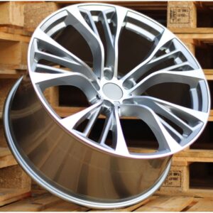 BMW Style 5486 10x20 5x120 ET40 Gun Metal Face Machined