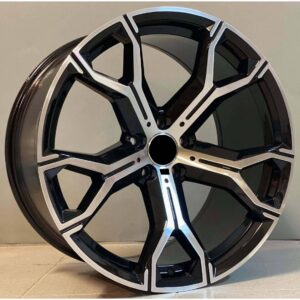 BMW Style 5498 11.5x21 5x120 ET37 Black Face Machined