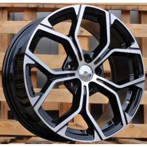 BMW Style 56 7.5x18 5x112 ET51 Black Face Machined