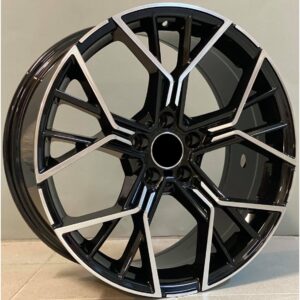 BMW Style 5602 9.5x19 5x112 ET40 Black Face Machined