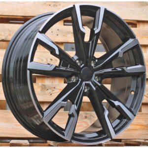 BMW Style 5710 8x20 5x112 ET46 Black Face Machined