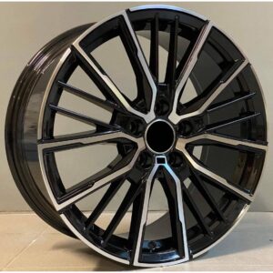 BMW Style 5824 8x19 5x112 ET50 Black Face Machined