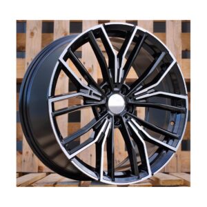 BMW Style 5964 8x20 5x112 ET30 Black Face Machined