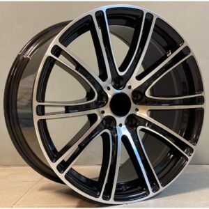 BMW Style 599 8.5x19 5x120 ET33 Black Face Machined