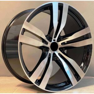 BMW Style 609 11x22 5x120 ET37 Black Face Machined