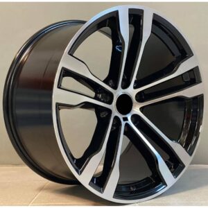 BMW Style 924 10x20 5x120 ET40 Black Face Machined