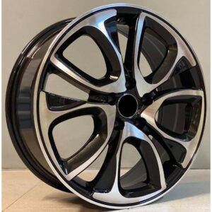 Citroen Style 1010 7x18 5x108 ET32 Black Face Machined