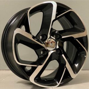 Citroen Style 5714 6.5x15 4x108 ET25 Black Face Machined