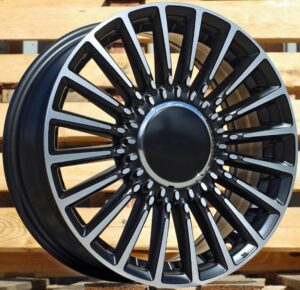 Fiat Style 1210 6.5x16 4x98 ET35 Black Face Machined
