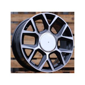 Fiat Style 1465 6.5x16 4x98 ET35 Black Face Machined