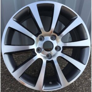 Fiat Style 241 7.5x17 5x110 ET46 Gun Metal Face Machined