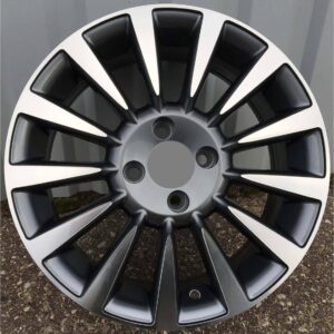 Fiat Style 743 6x15 4x100 ET35 Gun Metal Face Machined