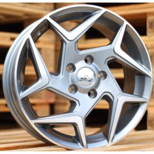 Ford Style 172 6.5x15 4x108 ET40 Gun Metal Face Machined