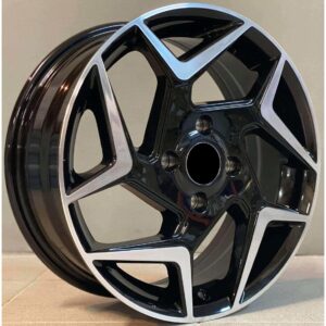Ford Style 172 6.5x16 5x108 ET47 Black Face Machined