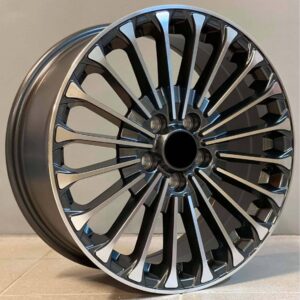 Ford Style 1901 7.5x17 5x108 ET45 Gun Metal Face Machined