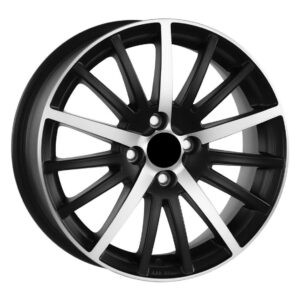 Ford Style 465 6.5x15 4x108 ET38 Black Matt Face Machined