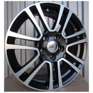 Ford Style 646 7.5x17 5x108 ET50 Black Matt Face Machined