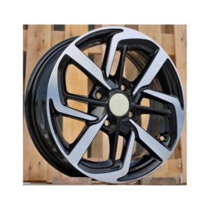 Hyundai Style 1126 5x14 4x100 ET41 Black Face Machined