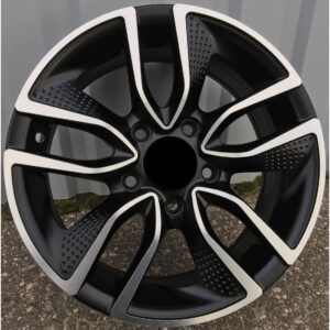 Hyundai Style 5087 6.5x15 5x114.3 ET45 Black Matt Face Machined