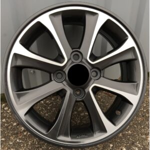 Hyundai Style 5105 5x14 4x100 ET41 Gun Metal Face Machined