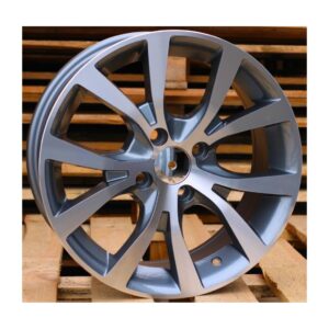 Hyundai Style 5122 6.5x15 4x100 ET40 Gun Metal Face Machined