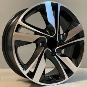 Hyundai Style 5206 6x15 5x114.3 ET48 Black Face Machined