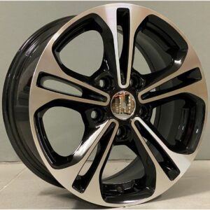 Hyundai Style 5208 6.5x16 5x114.3 ET46 Black Face Machined