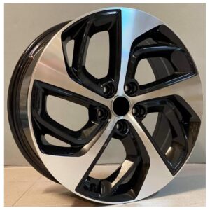 Hyundai Style 5312 7.5x18 5x114.3 ET50 Black Face Machined