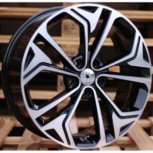 Hyundai Style 5519 7.5x19 5x114.3 ET50 Black Face Machined