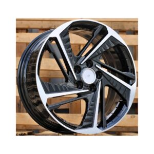 Hyundai Style 5895 7x17 5x114.3 ET49 Black Face Machined