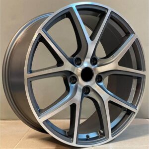 Jeep Style 5315 9x20 5x127 ET35 Gun Metal Face Machined