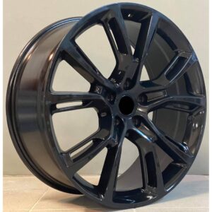 Jeep Style 568 9x22 5x127 ET34 Black Glossy