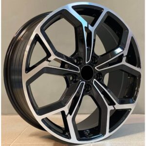 Kia Style 190 6.5x16 5x114.3 ET50 Black Face Machined