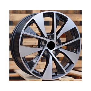 Kia Style 253 6.5x17 5x114.3 ET45 Black Face Machined