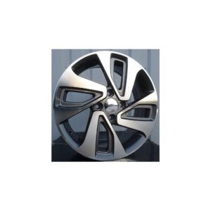 Kia Style 422 6x16 4x100 ET43 Gun Metal Face Machined