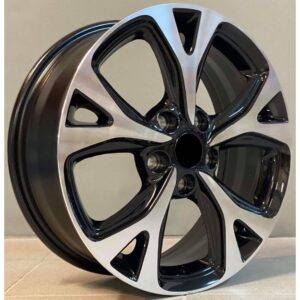 Kia Style 5040 6.5x17 5x114.3 ET49 Black Face Machined
