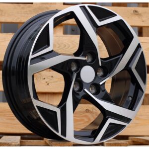 Kia Style 5700 7.5x18 5x114.3 ET51 Black Face Machined