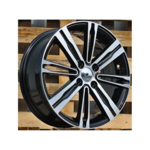 Kia Style 5834 6x15 4x100 ET48 Black Face Machined