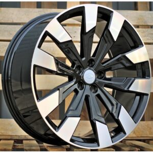 Land Rover Style 1131 10x22 5x120 ET40 Black Face Machined