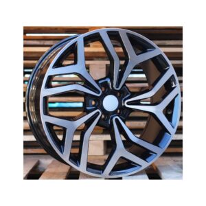 Land Rover Style 1180 8x20 5x108 ET40 Black Face Machined