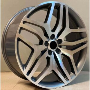 Land Rover Style 1180 9.5x22 5x108 ET45 Gun Metal Face Machined