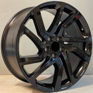 Land Rover Style 1379 9.5x21 5x120 ET49 Black Glossy