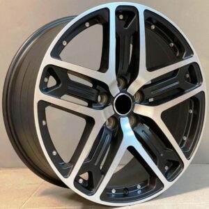 Land Rover Style 5314 9x20 5x120 ET45 Black Matt Face Machined