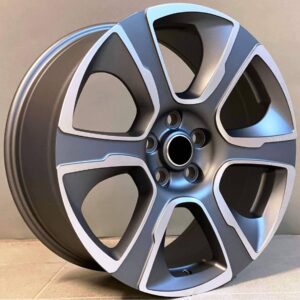 Land Rover Style 6052 9x20 5x120 ET50 Gun Metal Matt Face Machined