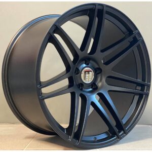 Land Rover Style 6114 10.5x22 5x120 ET40 Black Matt