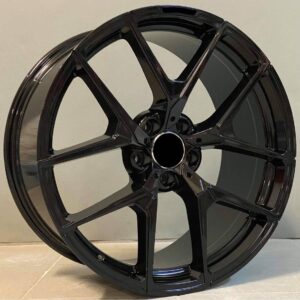 Mercedes Style 137 8.5x20 5x112 ET30 Black Glossy