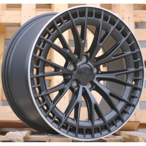 Mercedes Style 1384 8.5x19 5x112 ET36 Black Matt Lip