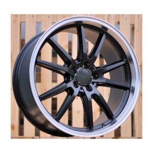 Mercedes Style 1413 8.5x20 5x112 ET40 Black Matt Lip